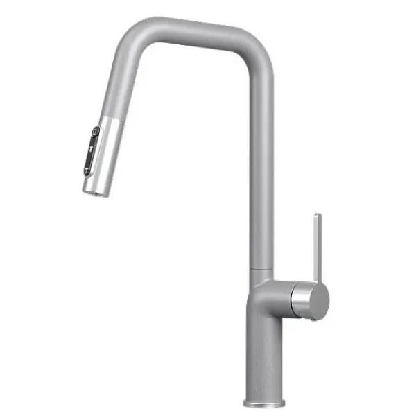 Смеситель GRANULA 9011 алюминиум