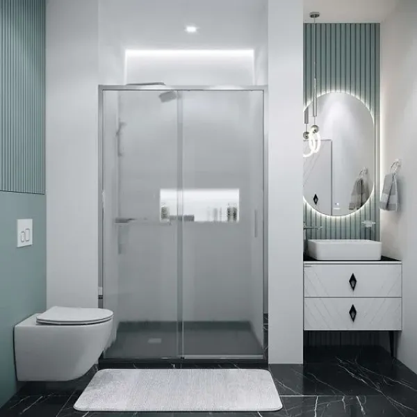 Дверь GROSSMAN 100.K33.05.130.10.02 хром