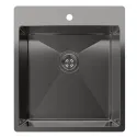 Кухонная мойка RIVELATO Rinox 4450 PVD black