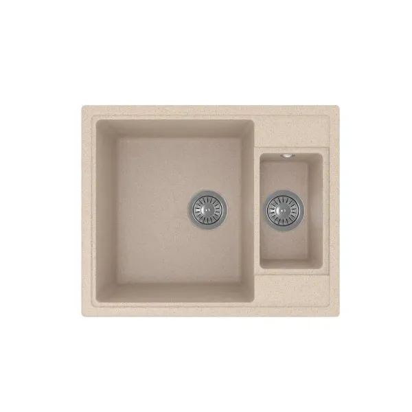 Кухонная мойка FLORENTINA Липси 620К песочный (20.465.D0620.107)