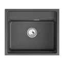 Кухонная мойка GRANULA KS-6003i черный