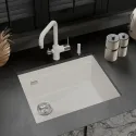 Кухонная мойка RIVELATO LINO 554-L brina