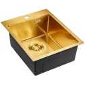 Кухонная мойка EMAR EMB-128A PVD Nano Golden