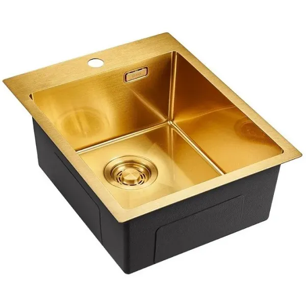 Кухонная мойка EMAR EMB-128A PVD Nano Golden