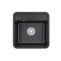 Кухонная мойка GRANULA ST-5001 чёрный