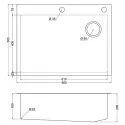 Кухонная мойка EMAR EMB-660(TOP) PVD Golden