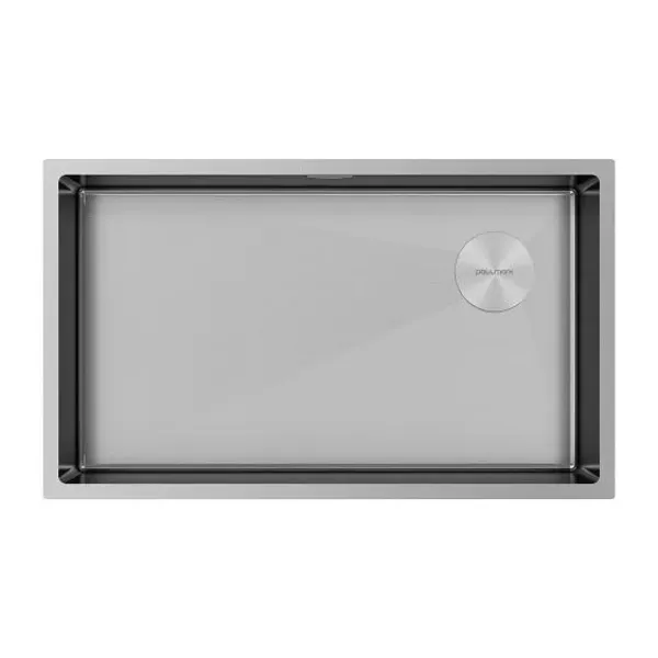 Кухонная мойка PAULMARK NEXT-SKEW 740 PM887444-BS