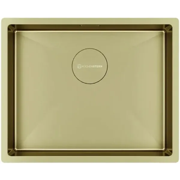 Кухонная мойка KUCHENSTERN KRAFT 60 золото