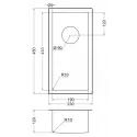 Кухонная мойка EMAR EMB-126A PVD Nano Golden