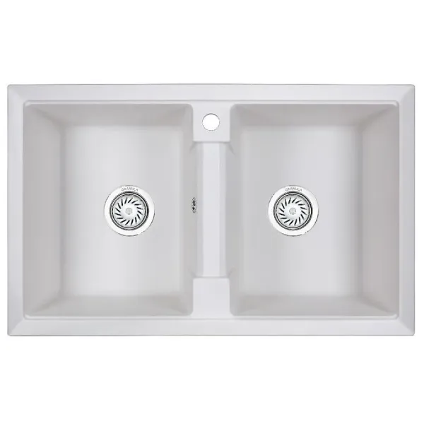 Кухонная мойка GRANULA GR-8101 арктик