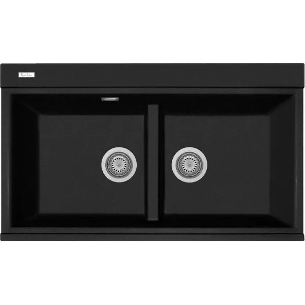 Кухонная мойка RIVELATO FONDE 8638-2 Nero opaco