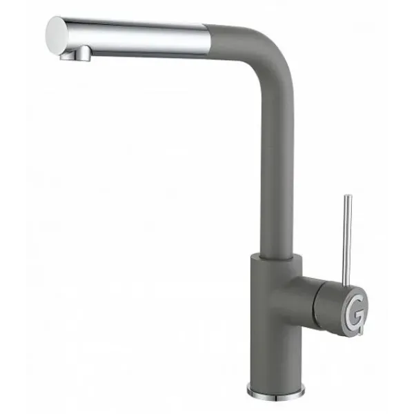 Смеситель RIVELATO Albano grigio metallizzato cromo