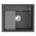 Кухонная мойка GRANULA KS-6003i черный