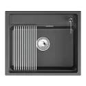 Кухонная мойка GRANULA KS-6003i шварц
