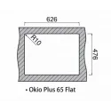 Кухонная мойка RODI Okio plus 65 Flat LIN