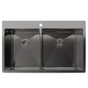 Кухонная мойка RIVELATO Rinox 7450 2В PVD black