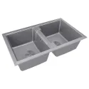 Кухонная мойка PAULMARK Tandem PM238150-GRM