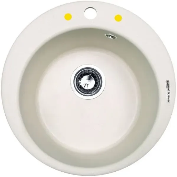 Кухонная мойка ZIGMUND & SHTAIN kreis 480(индийская ваниль)