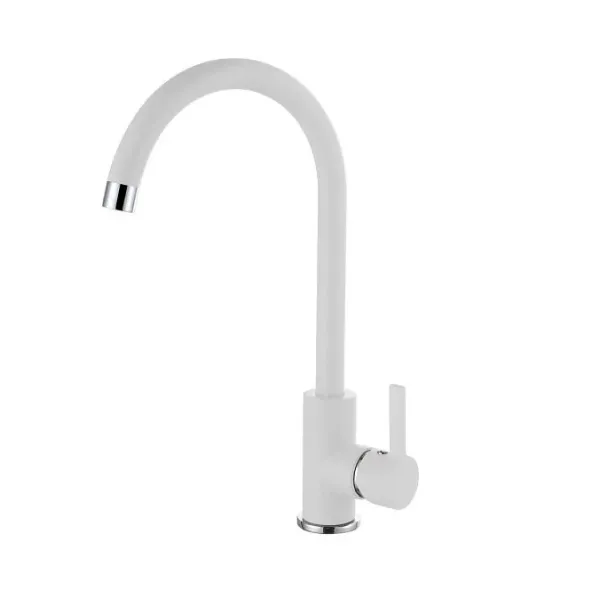 Смеситель ELLECI C01 Bianco Titano G68
