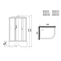 Душевая кабина NIAGARA NG-2310-14LG