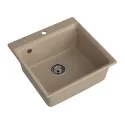 Кухонная мойка GRANFEST LEVEL GF-LV-510 песочный