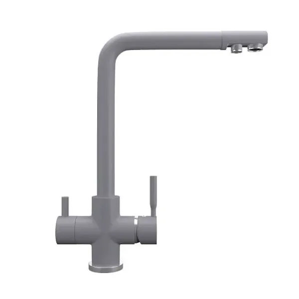 Смеситель MAUNFELD MFQT-16LGR светло-серый