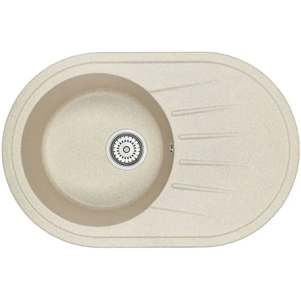 Кухонная мойка GRANULA ST-7601 бежевый