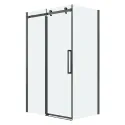 Душевое ограждение GROSSMAN 100.K33.04.140.42.00-200.K33.04.80.42.00 графит сатин