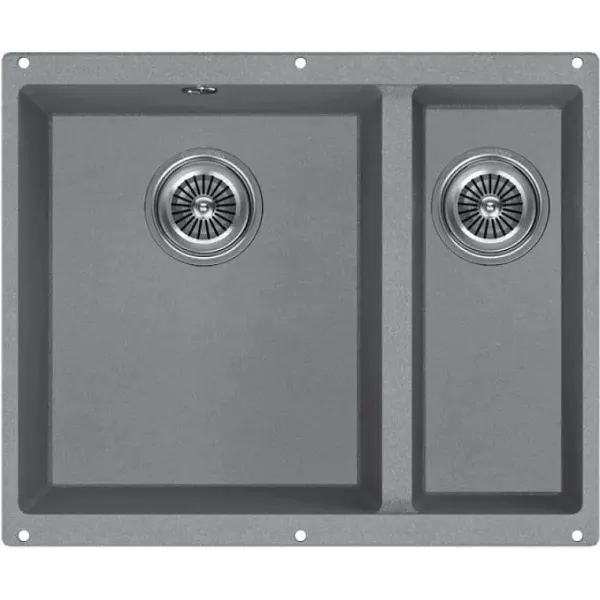 Кухонная мойка KUCHENSTERN UNDER 60-2 титан