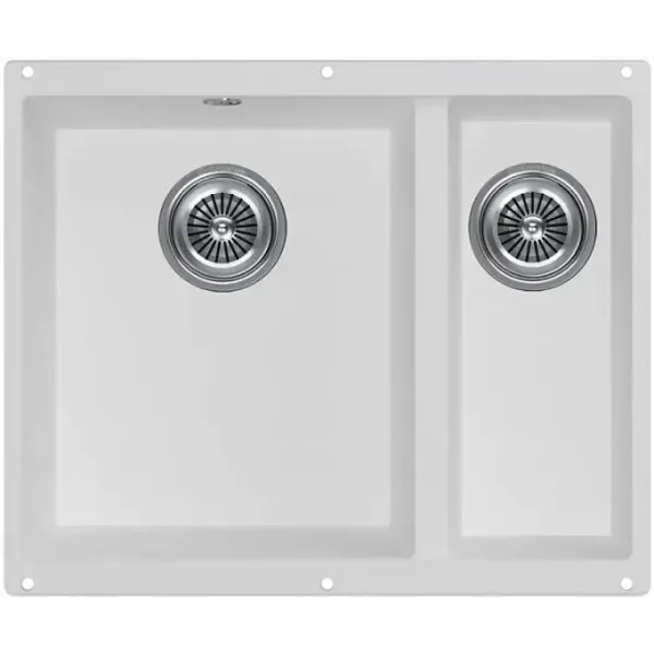 Кухонная мойка KUCHENSTERN UNDER 60-2 белый