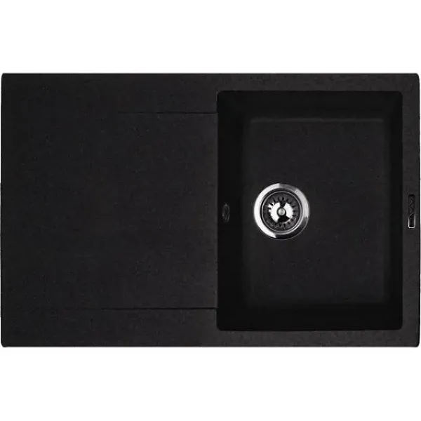 Кухонная мойка LAVA l.4 (lava чёрный металлик)