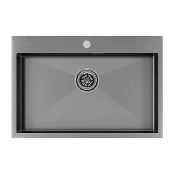 Кухонная мойка PAULMARK Kroner PM217551-GM