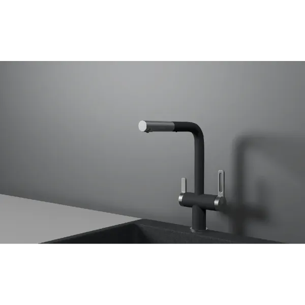 Смеситель GRANULA GR-8170 графит