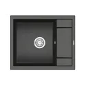 Кухонная мойка GRANULA GR-6002 чёрный