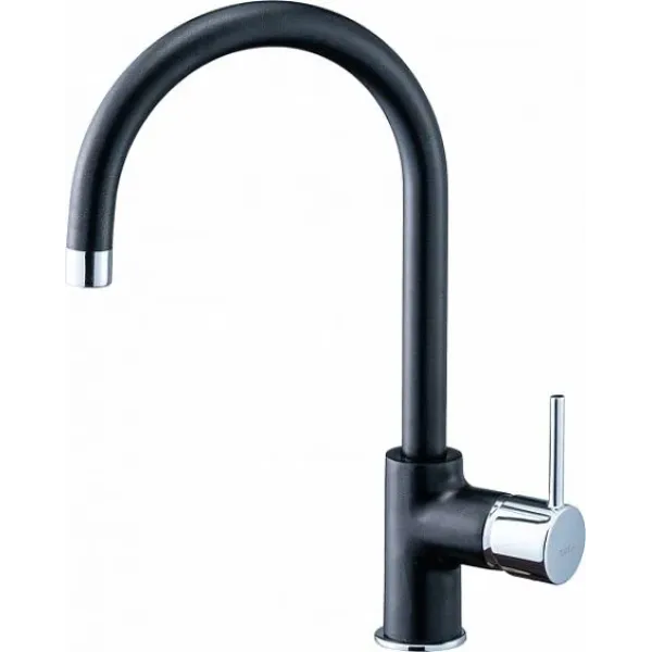 Смеситель RIVELATO Orta antracite cromo