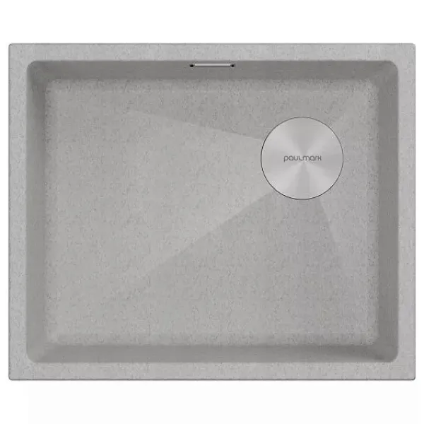 Кухонная мойка PAULMARK LUMI-SKEW LU55SK-BE