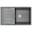 Кухонная мойка GRANULA GR-8601 шварц