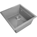Кухонная мойка RIVELATO LINO 454-L grigio metallizz