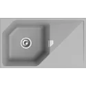Кухонная мойка RIVELATO LOCUS 85 grigio metallizzato