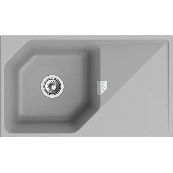 Кухонная мойка RIVELATO LOCUS 85 grigio metallizzato