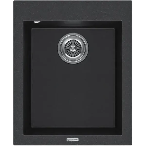 Кухонная мойка KUCHENSTERN OBEN 45 антрацит