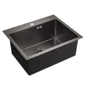 Кухонная мойка EMAR EMB-115 PVD Nano Dark