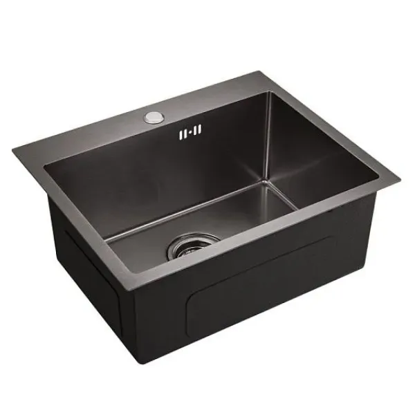 Кухонная мойка EMAR EMB-115 PVD Nano Dark