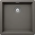 Кухонная мойка SCHOCK Greenwich 50U Cristadur серебристый камень