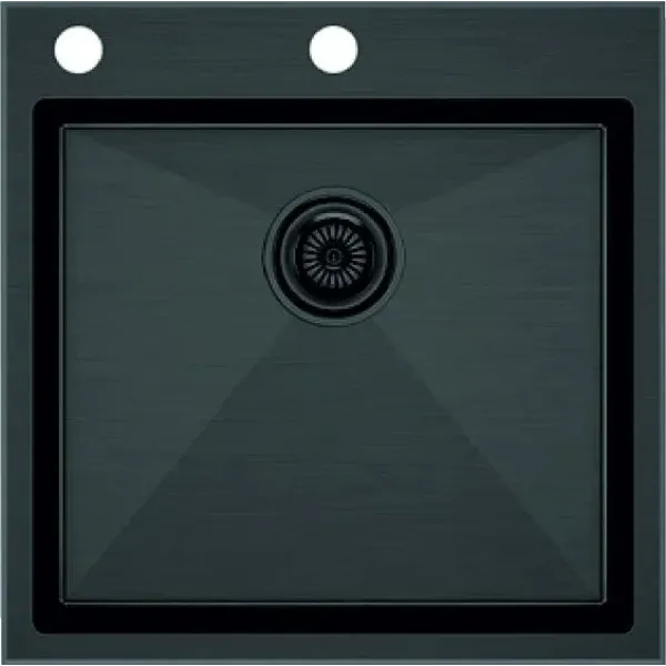 Кухонная мойка PAULMARK KRONER-EDGE PM775151-GM