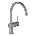 Смеситель GROHE Minta 32917AL0 темный графит матовый