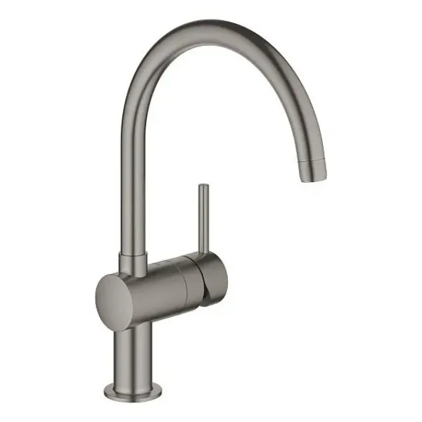Смеситель GROHE Minta 32917AL0 темный графит матовый
