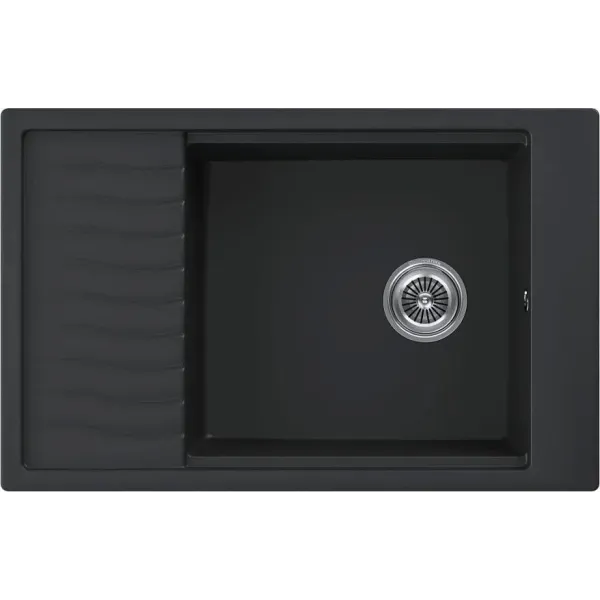 Кухонная мойка KUCHENSTERN BRETT 60 черный