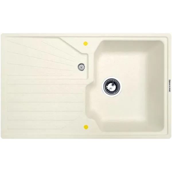 Кухонная мойка ZIGMUND & SHTAIN kaskade 800(каменная соль)