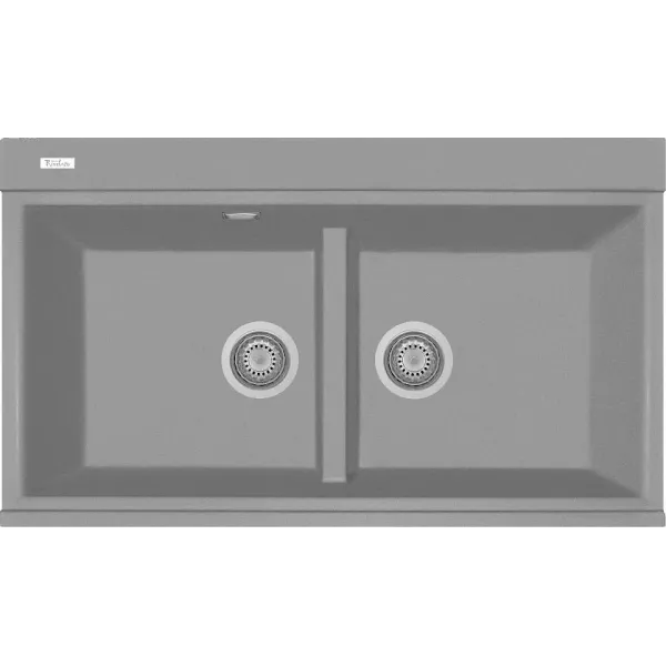 Кухонная мойка RIVELATO FONDE 8638-2 Titanio